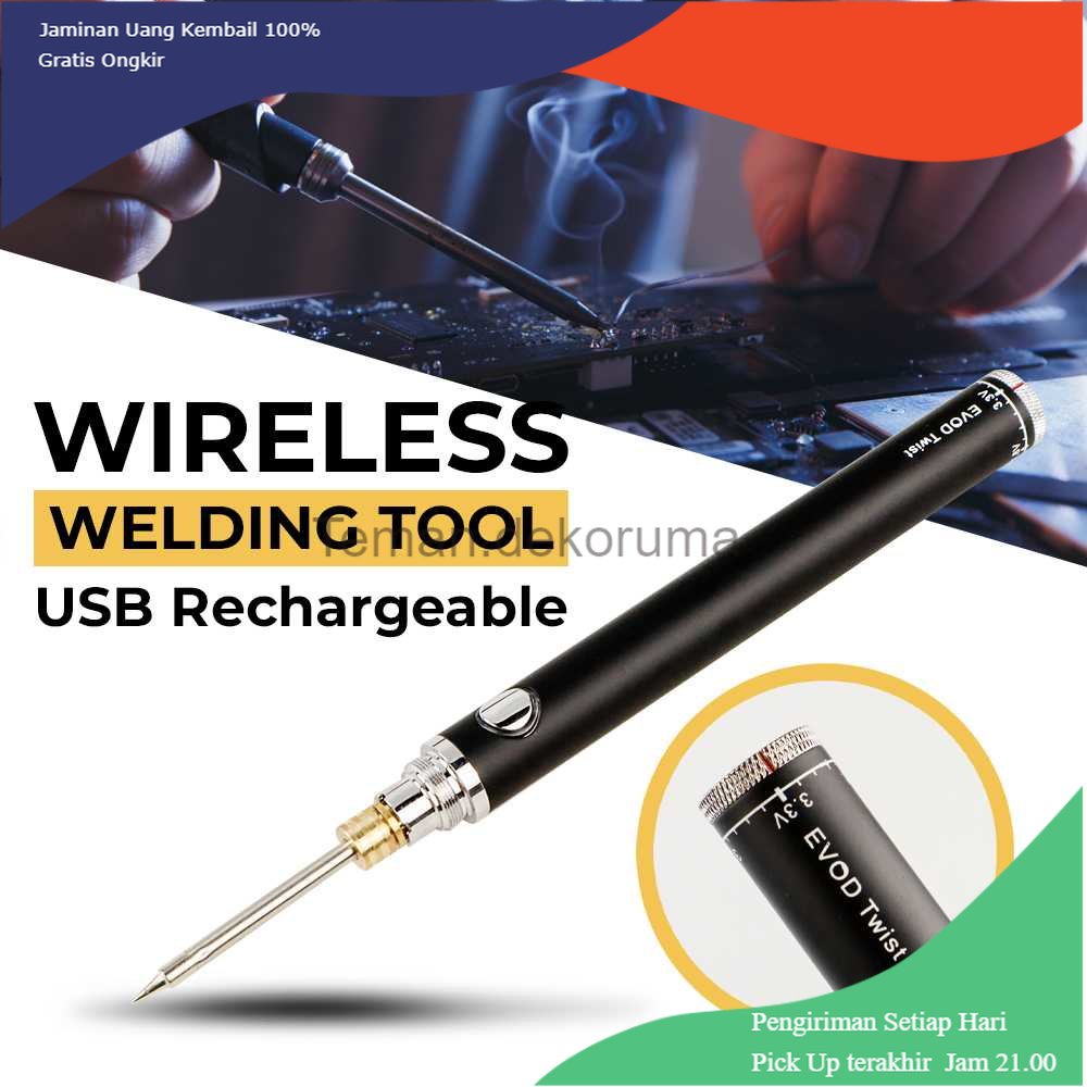 TD - SKL EVOD Twist Solder Wireless Iron Welding USB Rechargeable 8W - CS33