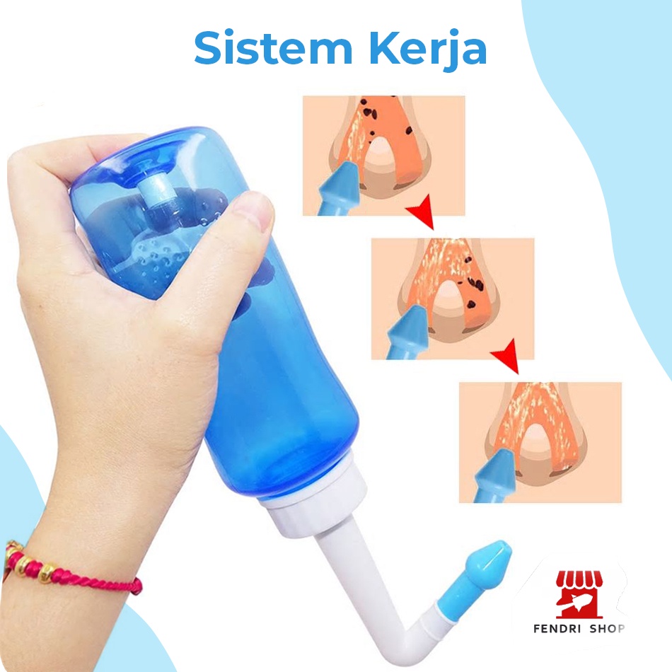 Botol cuci hidung / Nasal wash bottle 300ML cocok untuk sinus rinse