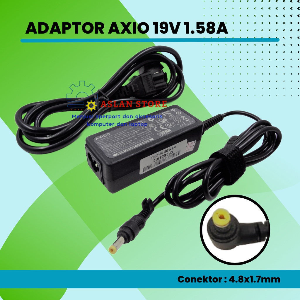 Adaptor Charger AXIOO Neon MNC M54 M54SR M540 HNM MNA MNV MNG