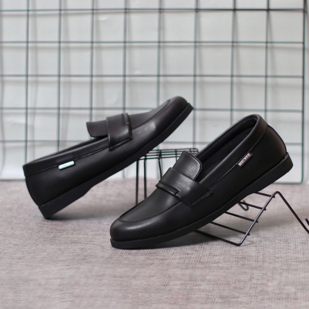 BURAY X SEPATU SLIP ON LOAFERS PRIA DEWASA KULIT ASLI FORMAL CASUAL KASUAL SLIP ON PRIA KERJA KANTOR GURU DOSEN PNS PESTA RESMI NYAMAN || SLIP ON PRIA PANSUS FASHION TRANDY BERKUALITAS 2022