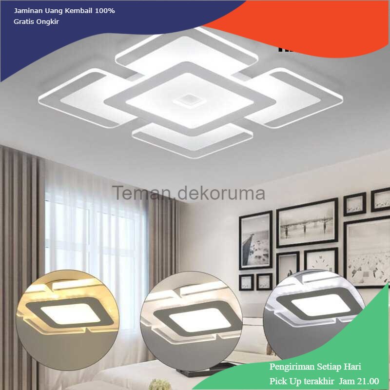 TD - LMP Dumexi Lampu Plafon LED Ceiling Light 16W 20 cm Dimmable 3 in 1 Color - D99