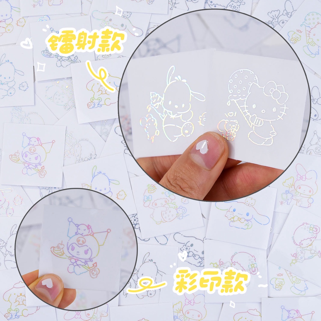 STIKER HP SANRIO BENING RAINBOW / STIKER KUROMI MELODY CINNAMOROLL