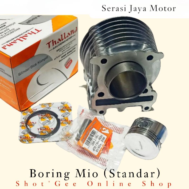 CYLINDER BLOCK SEHER BORING STANDAR YMH MIO OLD NEW GARNIS SPORTY SMILE SOUL CARBU FINO CARBU NOUVO