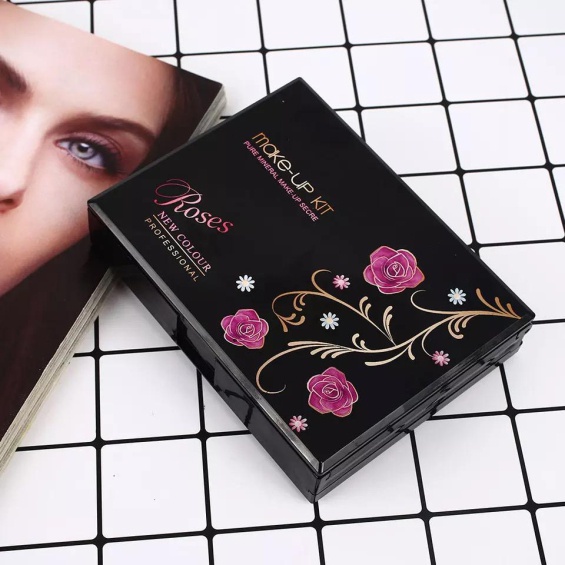 Eyeshadow ADS Set 33 Warna Lengkap Palette Make Up Kit - Eyeshadow Palette / ADS Eyeshadow Fashion Makeup Kit / Eyeshadow Palette lengkap