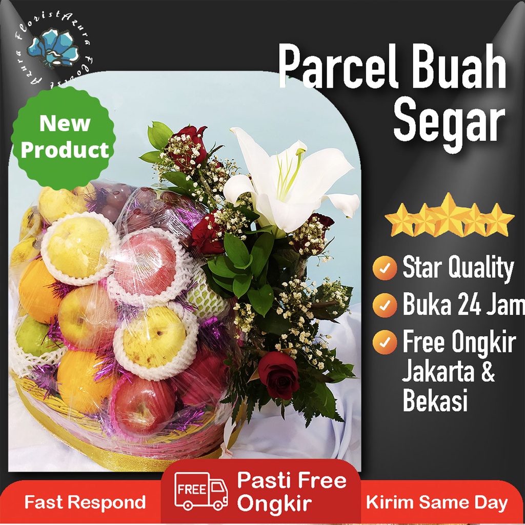 

Hampers Parcel Buah Bunga Segar Bekasi Jakarta Tangerang BB501 & BB502