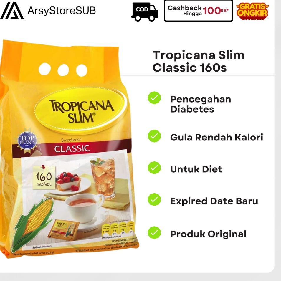 

✦ TROPICANA SLIM CLASSIC 160'S ☀