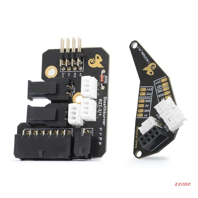 Zzz Aksesoris Printer 3D Untuk Voron2.4 Split Quick-release Adapter Board CW2 Stalthburner Cable Management Board