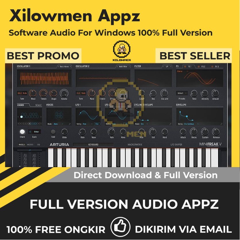 [Full Version] Arturia MiniFreak V Pro Lifetime Audio Software WIN OS