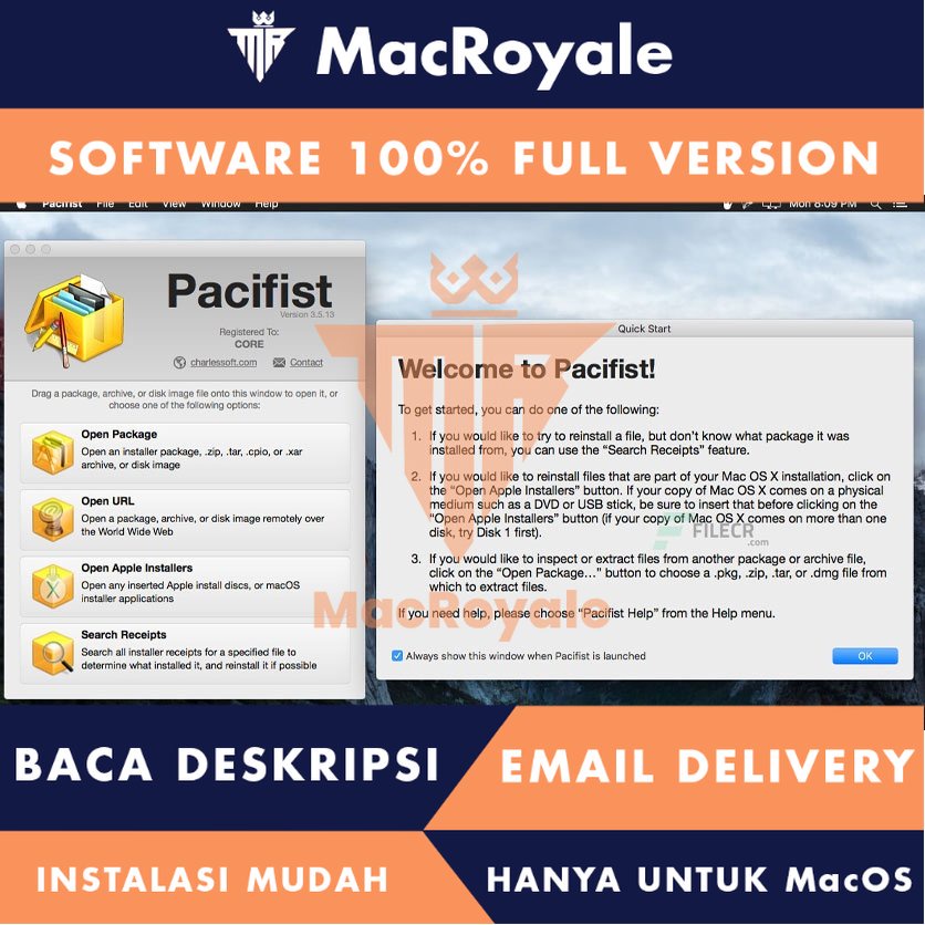 [MacOS] Pacifist Full Version Lifetime Full Garansi