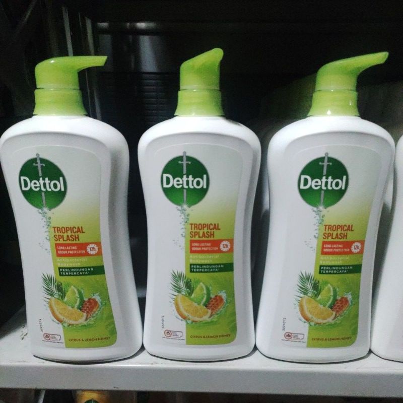 dettol anti-bakteri body whose tropical splash