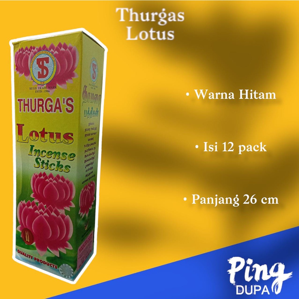 Per Slop Dupa Hio India Thurgas Lotus Isi 12 Pack