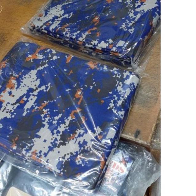 ☈ Bahan kain loreng polairud | airud | polair ֍