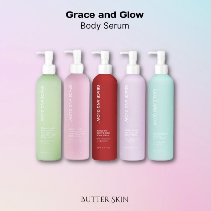 GRACE and GLOW | Body Serum / Body Lotion