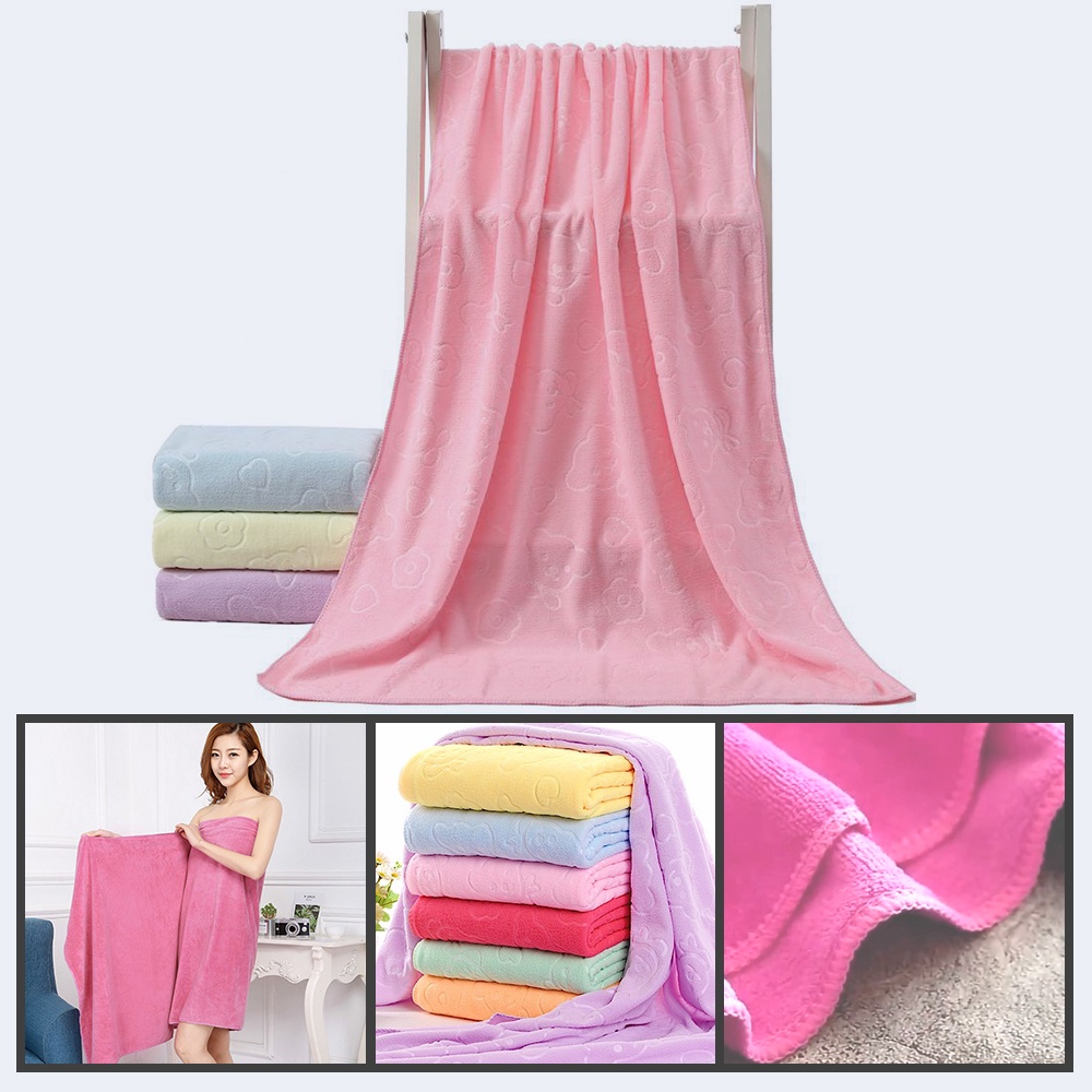 Handuk Travel Microfiber Dewasa Warna Cantik kode zha01 - by CS1