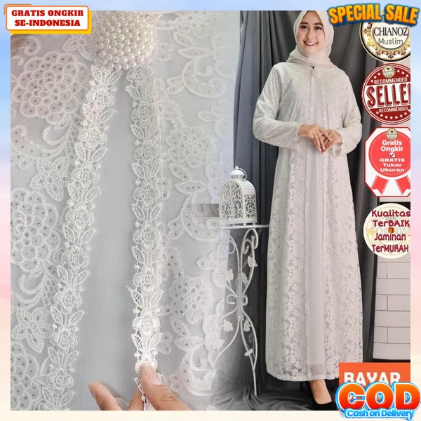 Drees Pesta Kondangan Bju Gamus Termurah Buju Gamus Syari Games Syarii Gamis Jumbo Wanita Remaja Dew