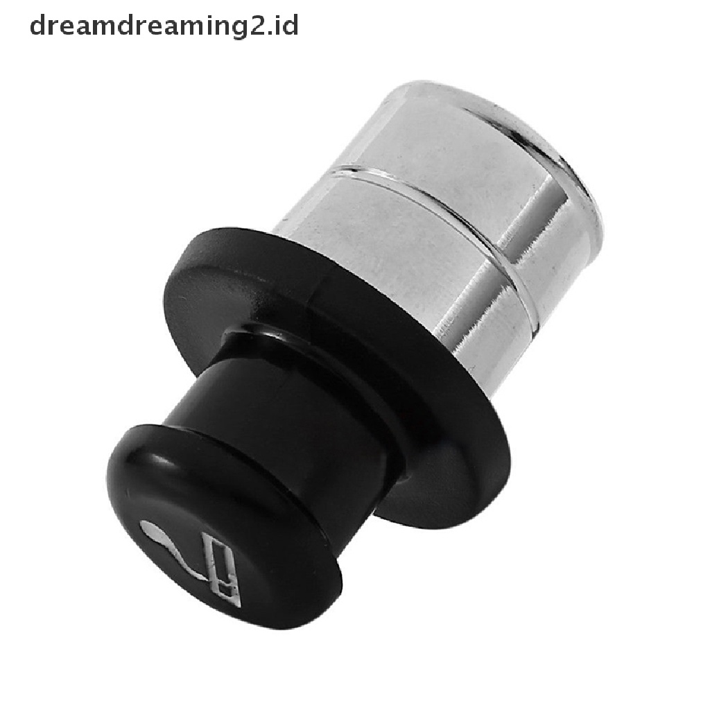 (dream) 1pc Wadah Kotak Pil Pendorong Penyimpana Stash Rahasia Mobil Berbentuk Logam Baru.