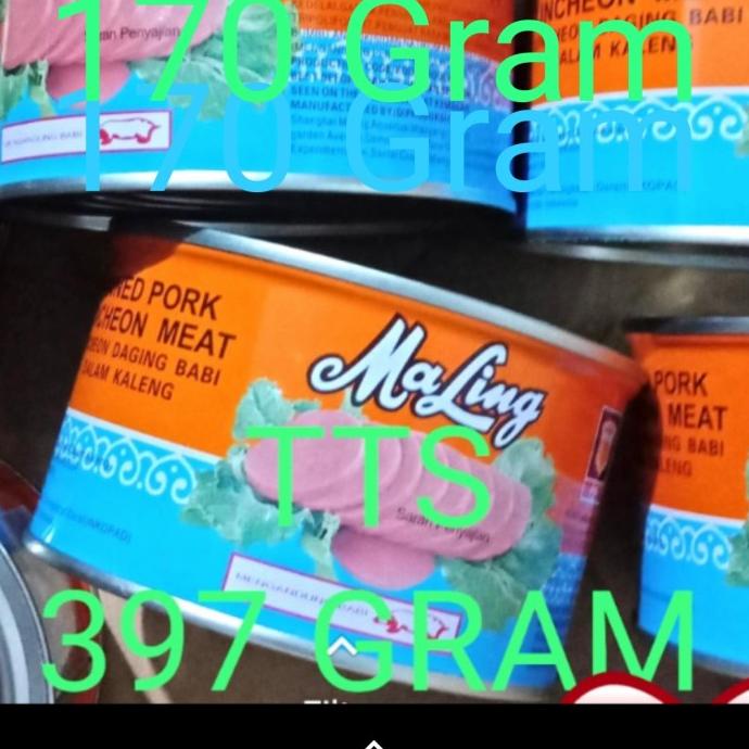 

Maling Kaleng 397gr Daging BABI MALING Ma Ling Pork Luncheon 397 Gr TERLARIS