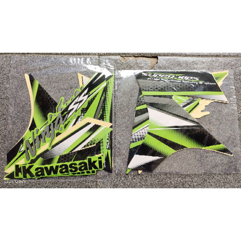 striping ninja ss warna hijau 2013