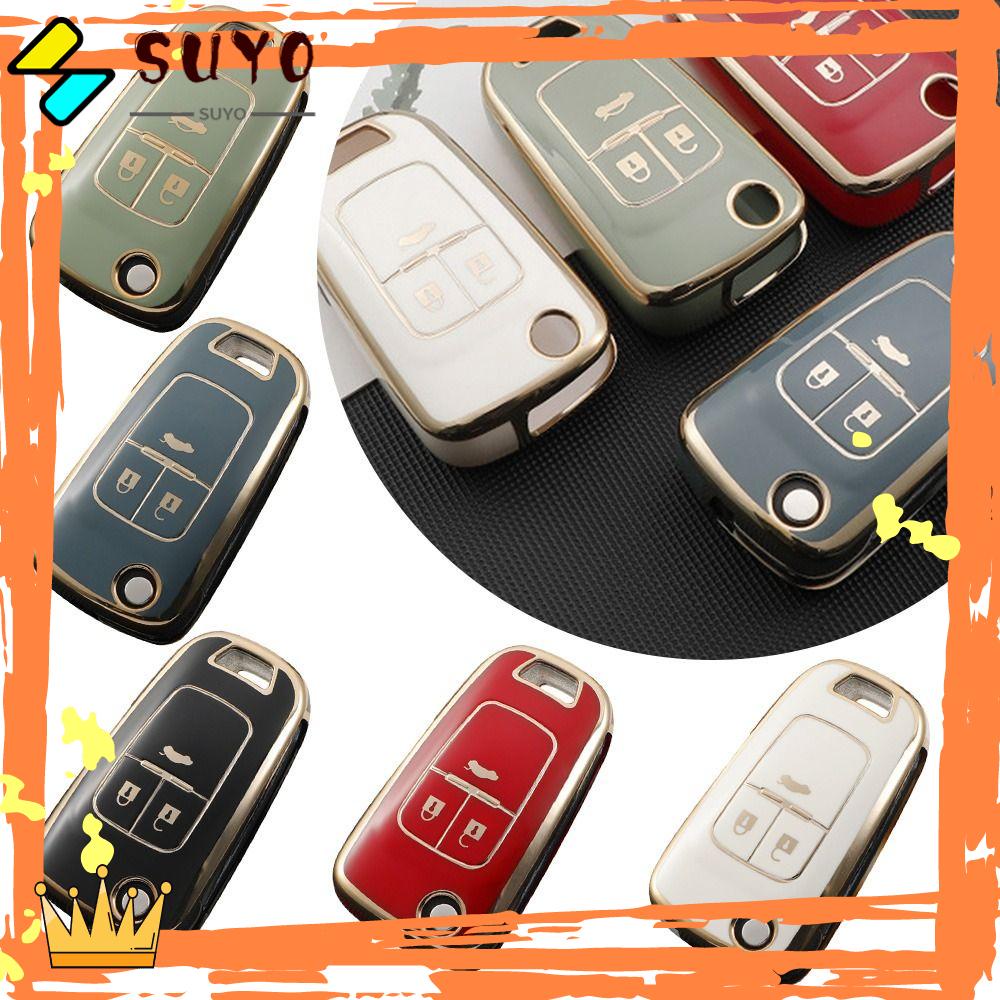 Suyo Remote Key Case New Aksesoris Mobil Skin Key Fob Cover