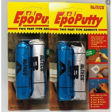 

Tape Lem Epo Putty Alteco / Epo Putty / Lem Porting 100 Gram
