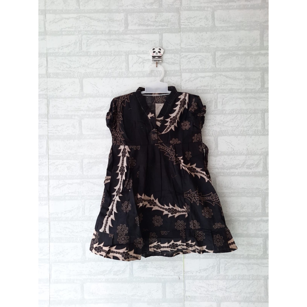 dress batik anak