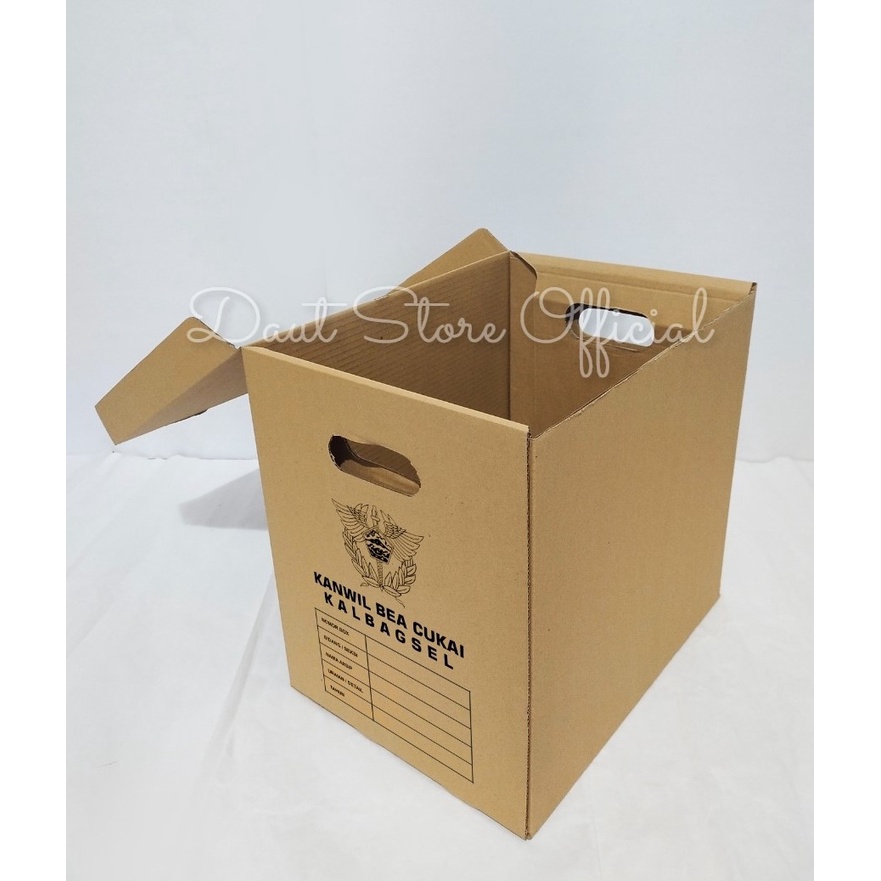 

Kardus Box Arsip File - size P 38 x L 28 x T 35 cm box arsip/box file