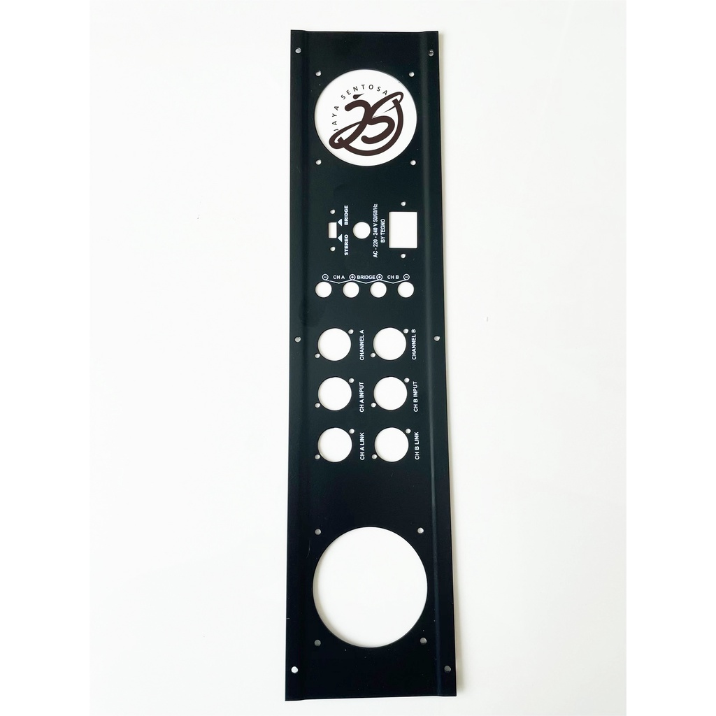 PLAT COVER PA1400 (1 SET) PREMIUM BOX PANEL PA 1400 BOX PANEL DEPAN BELAKANG POWER AMPLIFIER