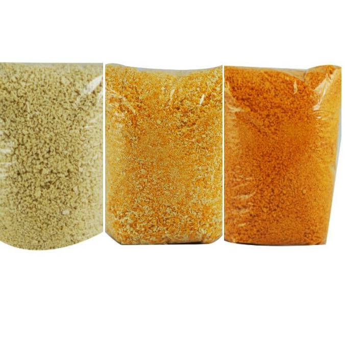 

V29 Tepung roti/tepung panko/panir [Putih/Mix/Orange] 1kg SIAP KIRIM