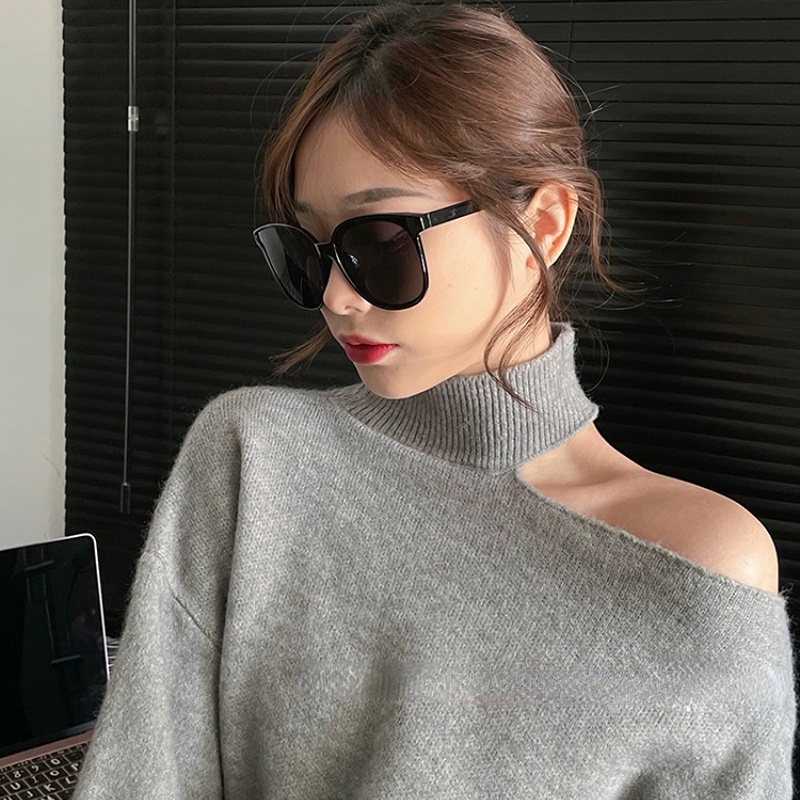 Versi Korea Dari Kacamata Fashion Kacamata Hitam Anti -ultraviolet Pria Dan Wanita Kacamata Universal