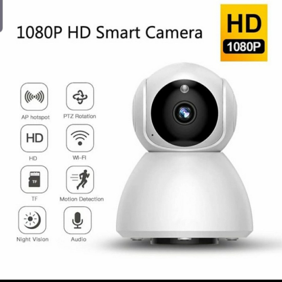 IP CAMERA V380 2MP FULL HD 960P WIRELESS CCTV WIFI SNOWMAN AP MODE