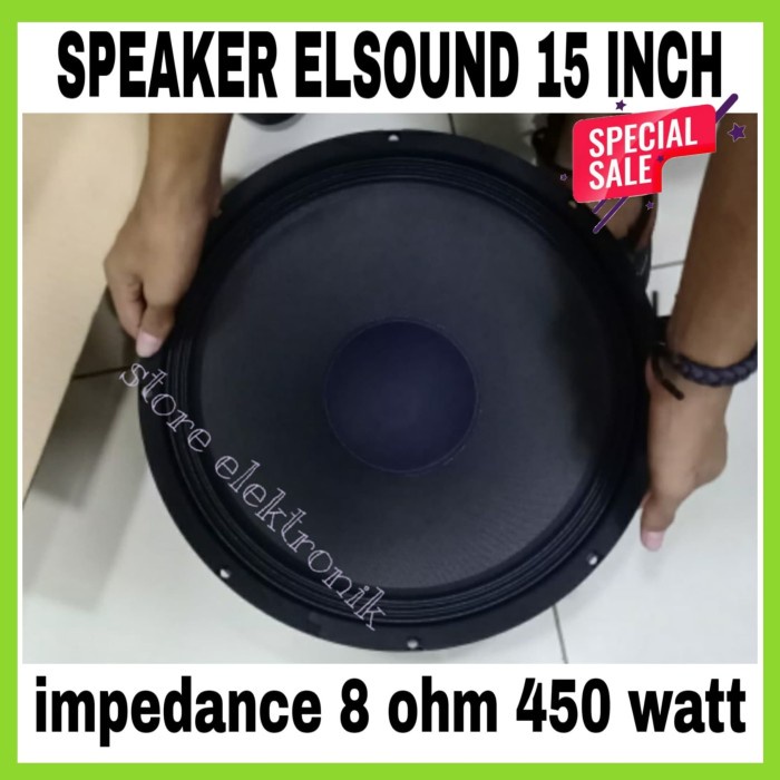 SPEAKER ELSOUND 15 INCH FULL RANGE ORIGINAL ORIGINAL