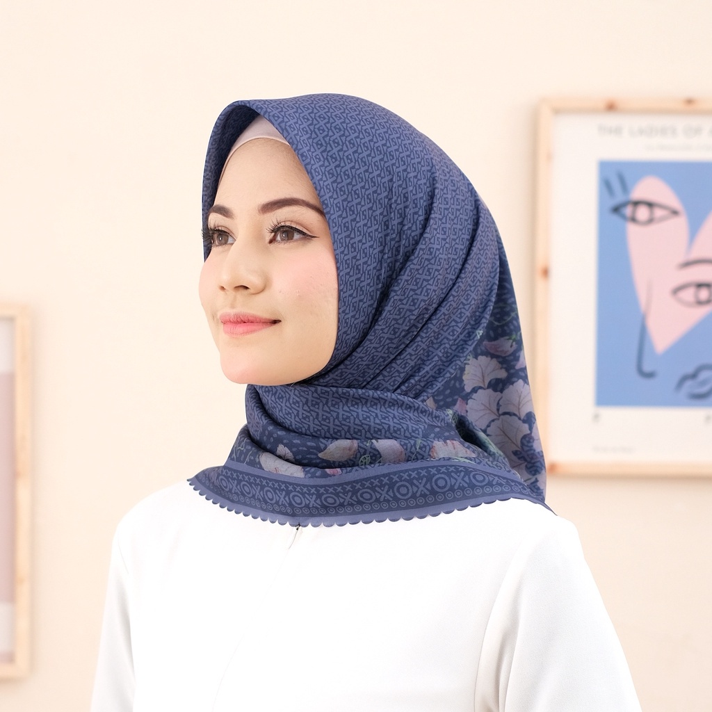 Mevrouw Hijab JAMILA 110x110 Ultrafine Lasercut
