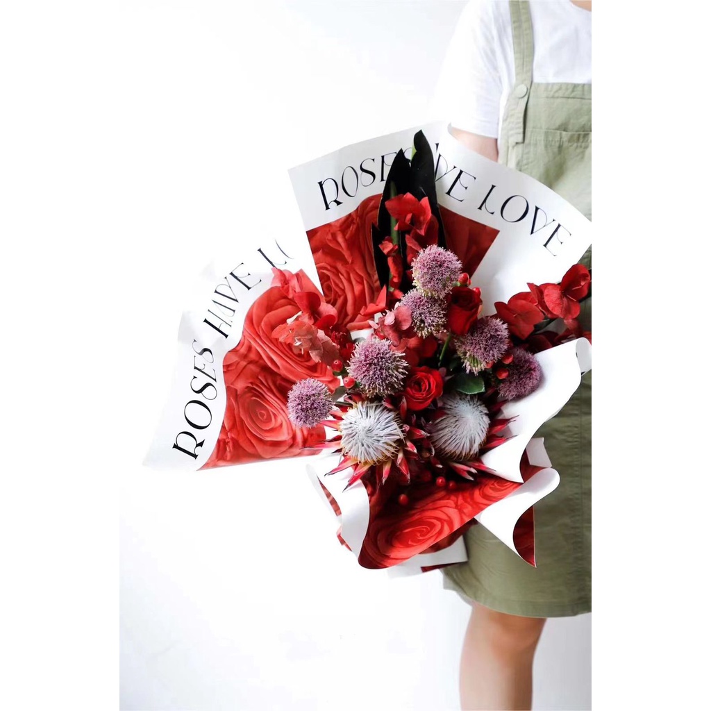 Kertas Bunga Cellophane Paper Flower Wrap Termurah Untuk Buket Bucket Bunga KB6163