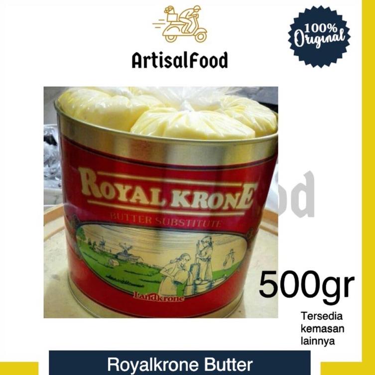 

12.12 Flash Sale Royal Krone Royalkrone Landkrone Butter Mentega 500gr Room Butter kiloan 500 gr serbuuu !