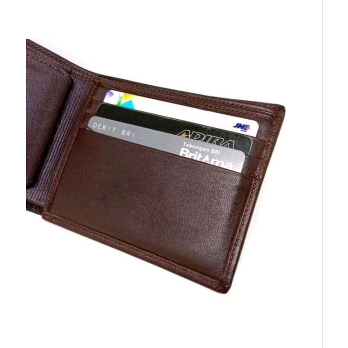 Dompet Pria Kulit Asli Dompet Kulit Cowok 100% Original