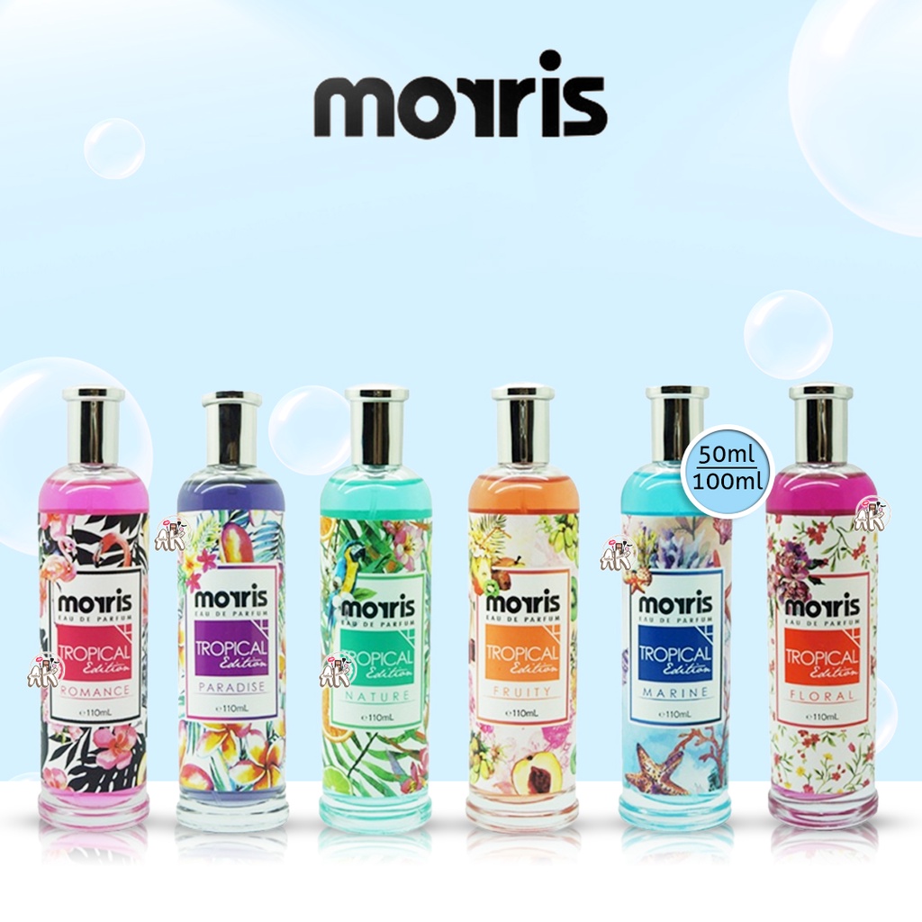 MORRIS PARFUME TROPICAL SERIES 50ML-110ML ( UNISEX )