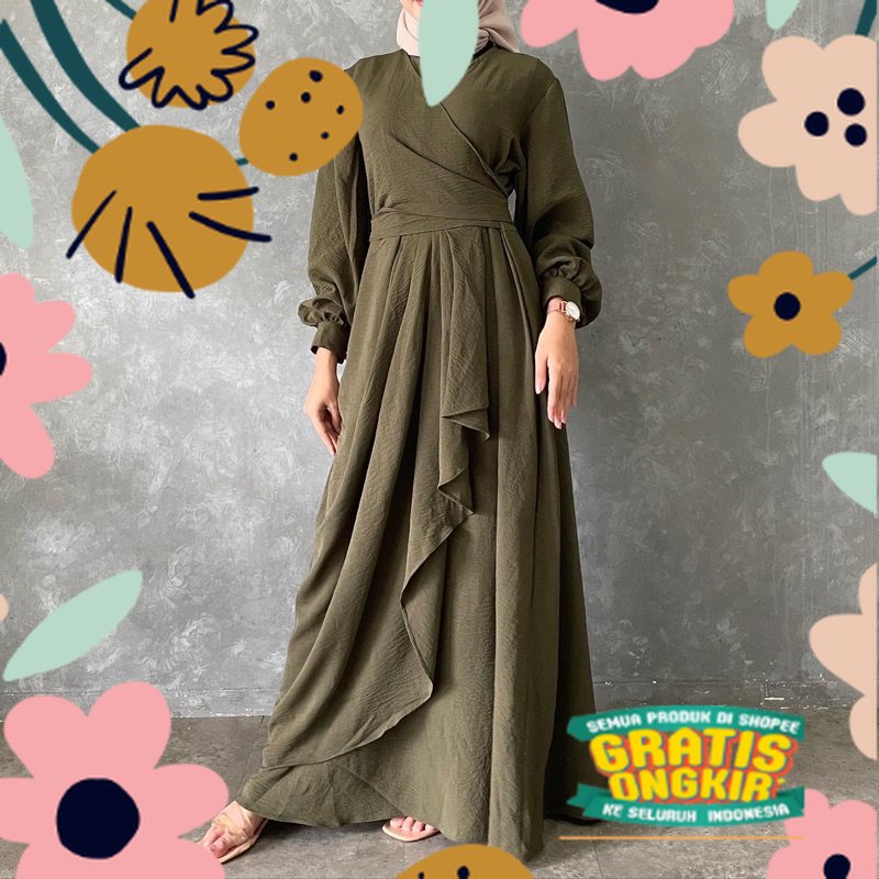 SADA DRESS by mykikstore / muslimah trendy