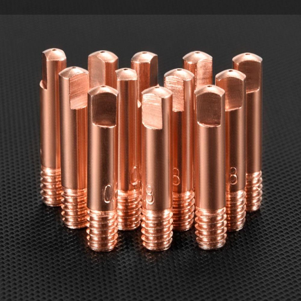 Lanfy Nozzle Kontak Tips 15AK Aksesoris Las Semi Otomatis Gas Diffuser Nozzle Tip Holder Nosel Part Welding Torch