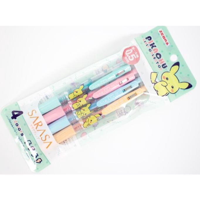 

Zebra Sarasa Pikachu Girly Collection Set Pokemon