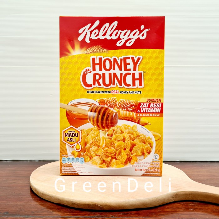 

Kelloggs Honey Crunch Corn Flakes 360 Gram