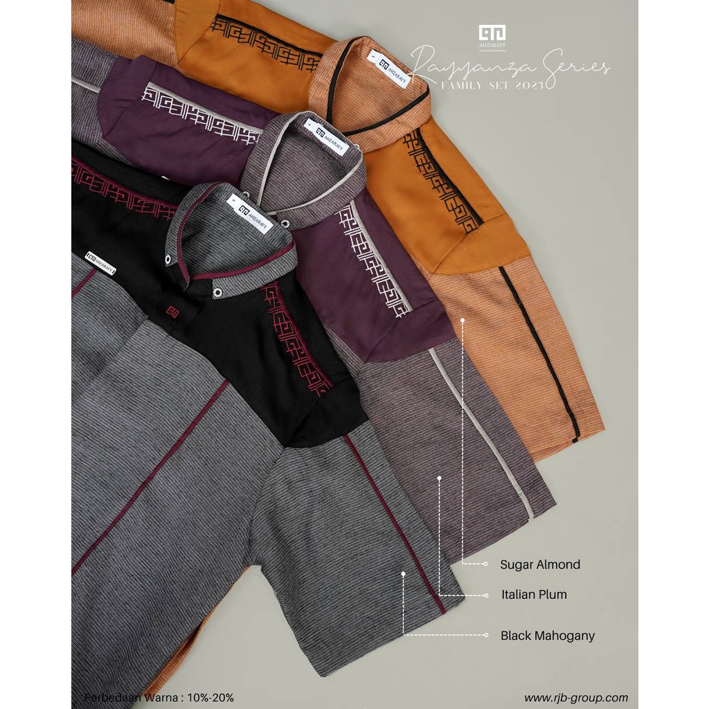 Rayyanza Ahzarayy Italian Plum Sugar Almond Black Mahogany Koko Couple Rayyanza Couple Rayyanza Fami