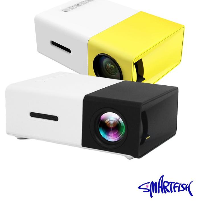 ✦ Smartfish HD LED Projector Mini Proyektor 1080HD Home Theater LED ♗