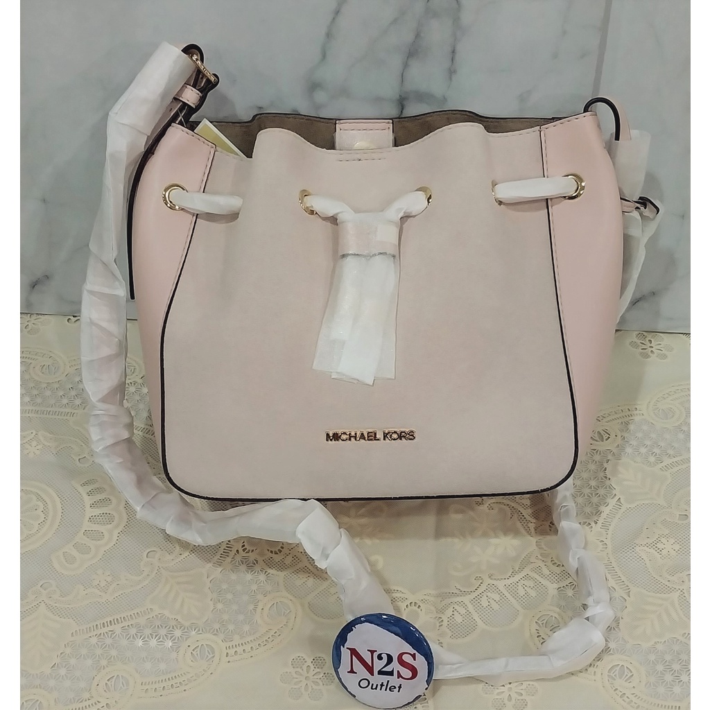 michael kors tas wanita MK 33 bucket phoebe original soft pink