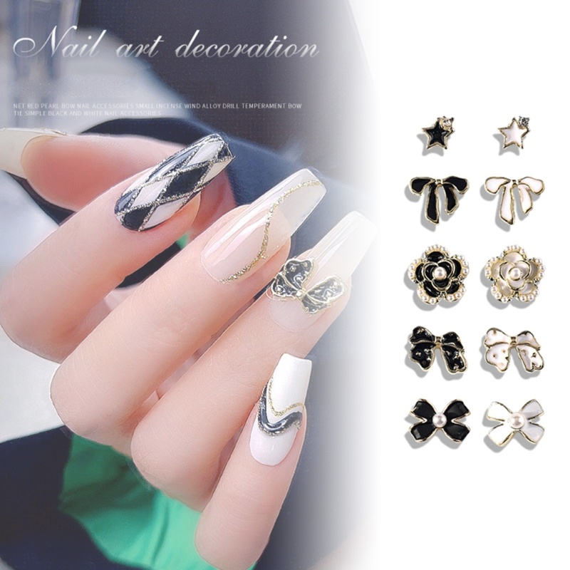 Siy 3D Nail Art Rhinestones Luxury Nail Diamonds Metal Nail Jewels Alloy Dekorasi Kuku