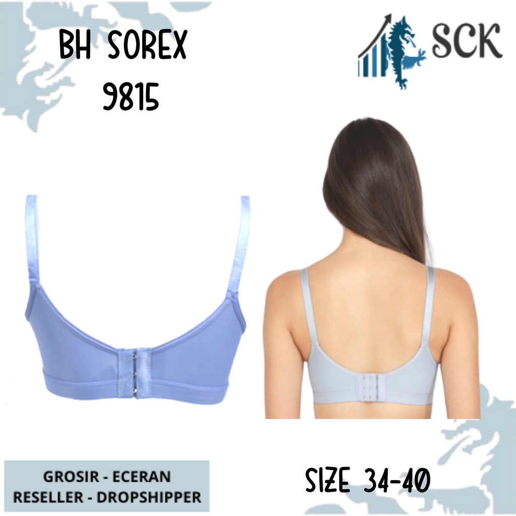 BH SOREX 9815 Busa Tipis Tanpa Kawat Super Soft / Pakaian Dalam Wanita busa tipis 9815 - sckmenwear GROSIR