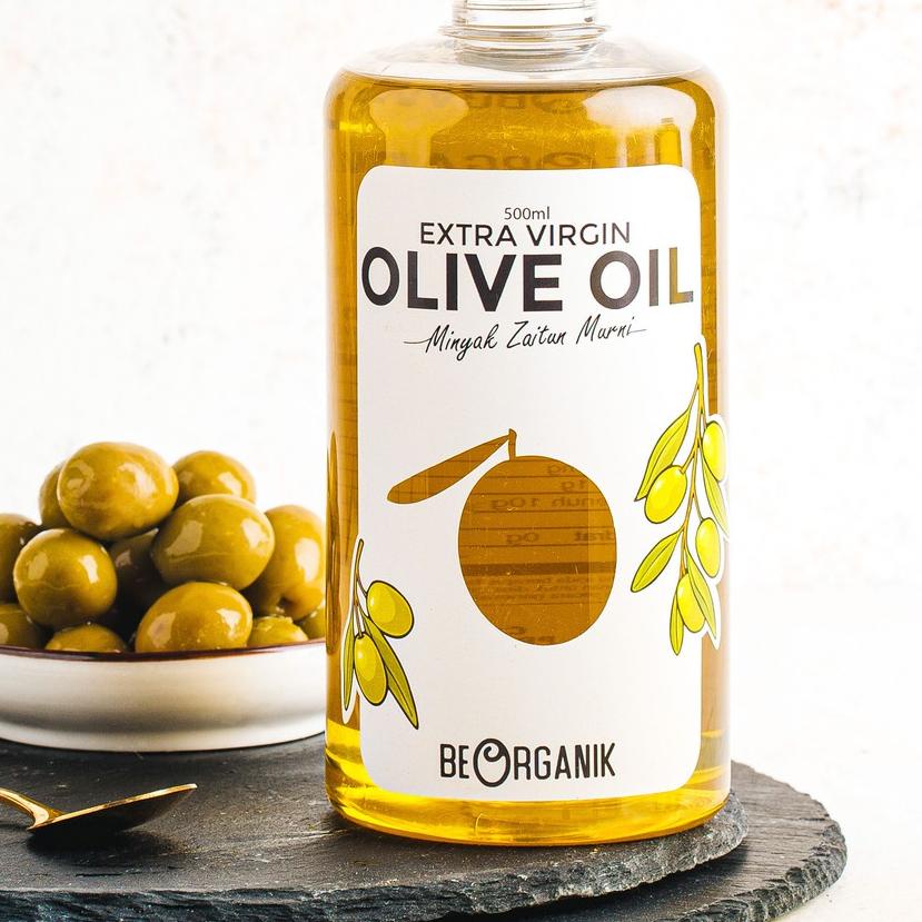 

♧ Extra Virgin Olive Oil 500ml - Minyak Zaitun Murni Beorganik ➭