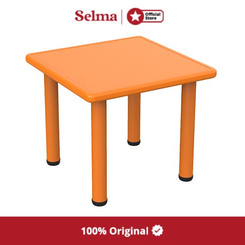 Selma Yoshi Meja Anak Square - Orange Furniture Informa