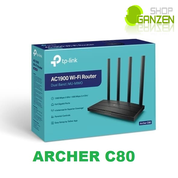 TP-Link TPLINK Archer C80 AC1900 Wifi Router