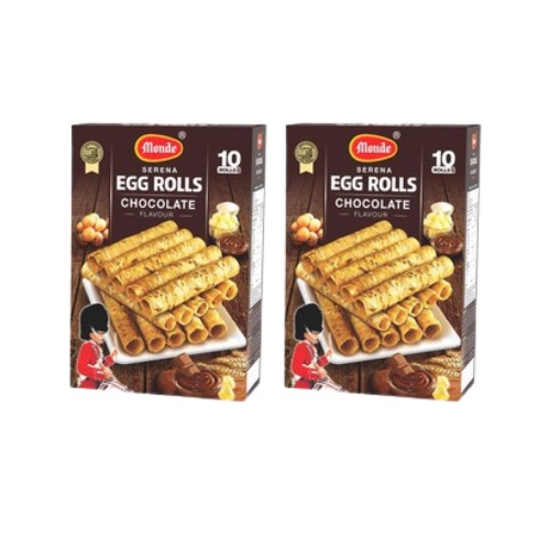 

Monde Serena Egg Roll Biskuit Coklat 2 x 70 gr