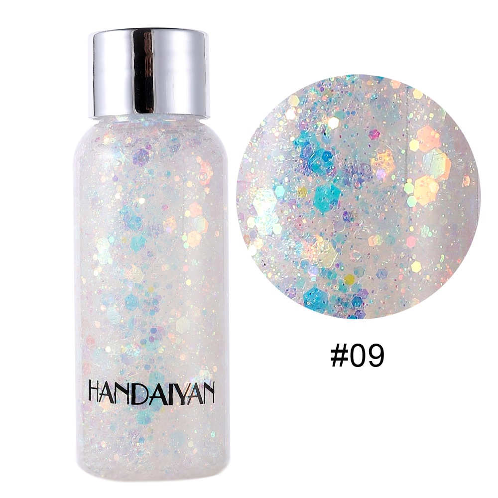 HANDAIYAN Glitter Body Gel Eyeshadow Glitter Makeup Tool For Face/Highlighter/Body/Hair/Nail